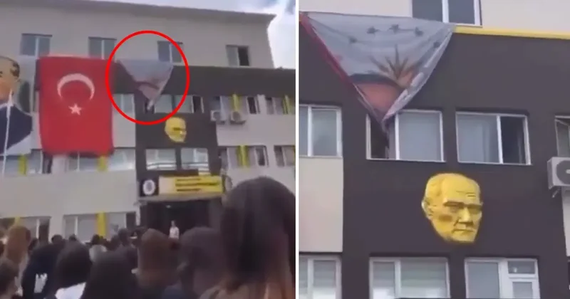 Erdoğan posterini indiren liseli okuldan uzaklaştırıldı Sözcü Gazetesi