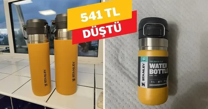 Gülümseten Kasım da alabileceğiniz en iyi ürün! Stanley in çok sevilen Go Quick Flip modeli indirimde