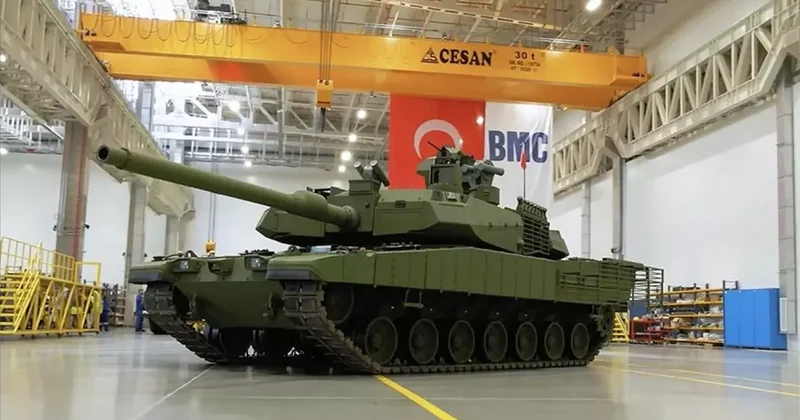 ALTAY tankı seri üretime girdi! Robotlar iş başında