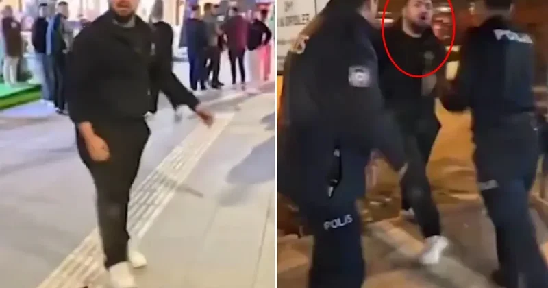 Sokağı birbirine kattı: Lan öldürsene abi beni, silahın yok mu?