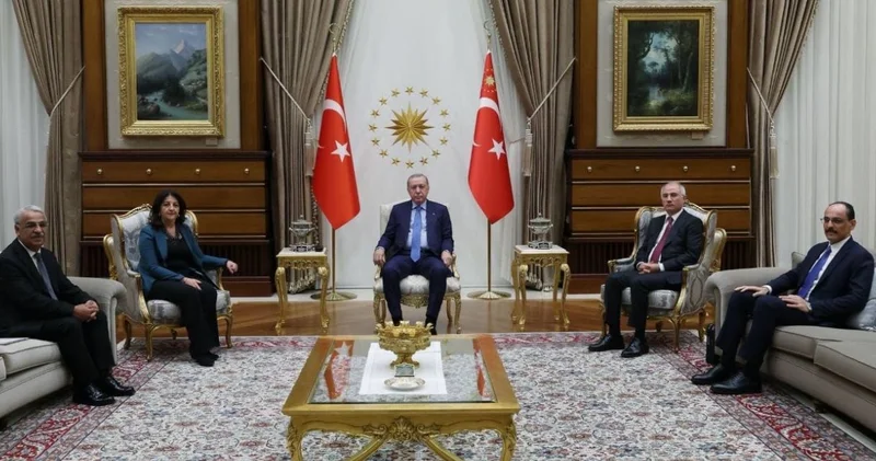 Son Dakika Erdoğan İmralı Heyeti ile bir araya geldi