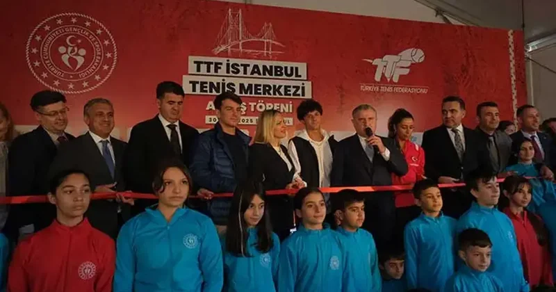 Tenis yayılıyor, Türk tenisi ayağa kalkıyor; Yenilenen TTF İstanbul Tenis Eğitim Merkezi açıldı Tenis Haberleri Spor