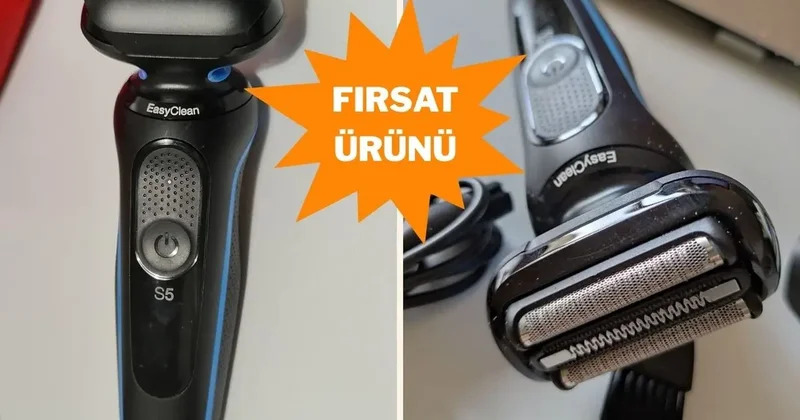Braun un çok sevilen tıraş makinesinde Gülümseten Kasım a özel indirim var