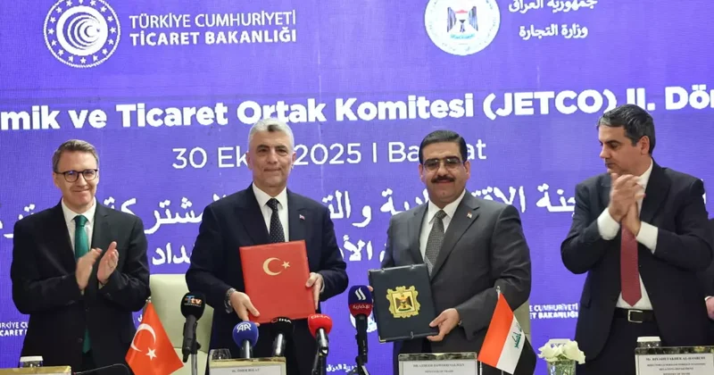 Türkiye ile Irak arasında 2. Dönem JETCO Protokolü imzalandı