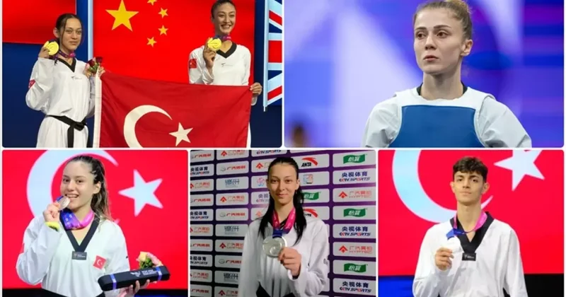 Tekvando da tarih yazdık! Madalyalarda rekor...