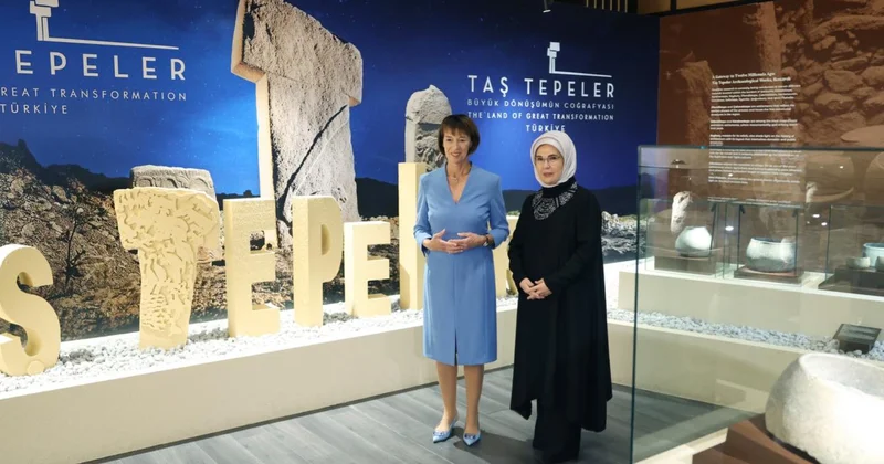 Emine Erdoğan dan Arkeolojinin Altın Çağı Sergisi ne ilişkin paylaşım