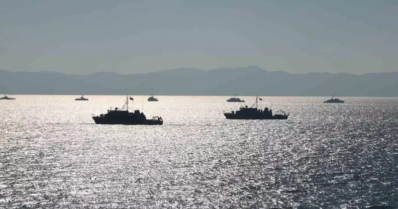 Saros’ta nefes kesen tatbikat