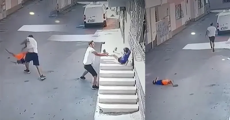 SON DAKİKA... Adana da kan donduran görüntü! Kovaladığı küçük çocuğu ayak bileklerinden tutup yere fırlattı: O anlar kamerada!