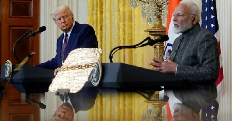 Trump, Hindistan Başbakanı Modi nin aksanını taklit etti