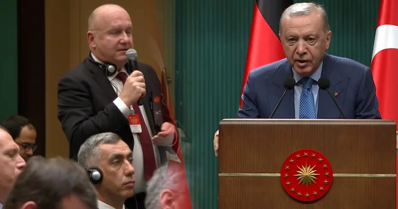 Son Dakika Alman gazeteciden Erdoğan a İmamoğlu sorusu!