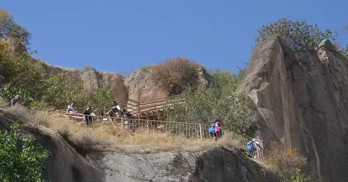 Ihlara Vadisi nde sonbahar yoğunluğu