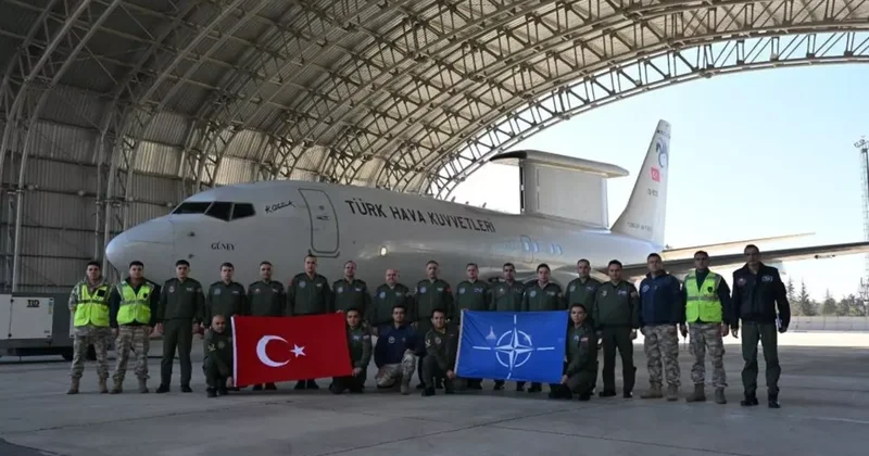 MSB: Havadan İhbar Kontrol uçağı, 27 Ekim tarihinde NATO hava sahasında Romanya üzerinde görev uçuşu icra etti