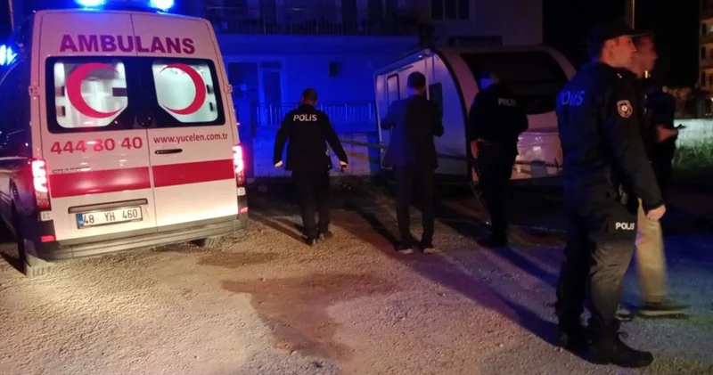 Muğla da bir şahıs sokak ortasında başından vurulmuş halde bulundu