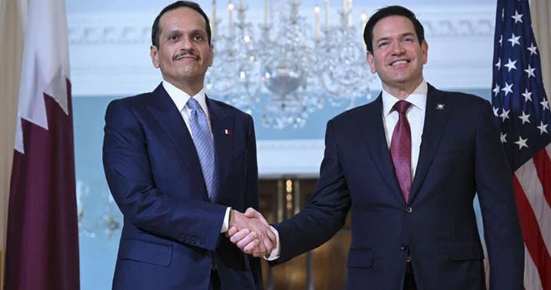 Katar Başbakanı Al Sani ile ABD Dışişleri Bakanı Rubio görüştü: Gündem Gazze