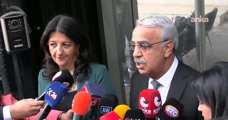 Erdoğan görüşmesi öncesi İmralı heyetinden açıklama