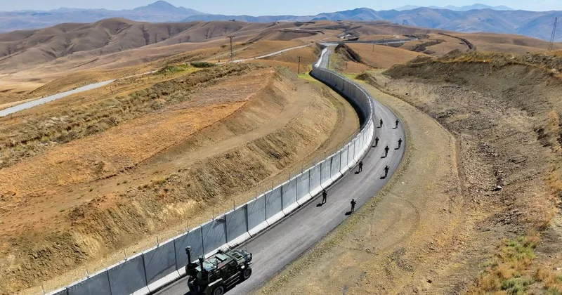 Türkiye nin kara sınırlarının yaklaşık yüzde 44 üne güvenlik duvarı örüldü
