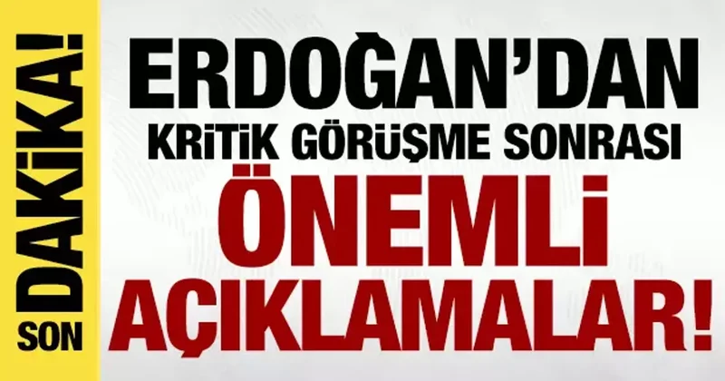 Almanya Başbakanı Merz Ankara da: Ortak basın toplantısı düzenleniyor!