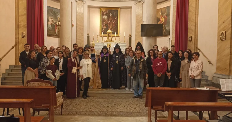 Patrik Maşalyan Roma’daydı Agos