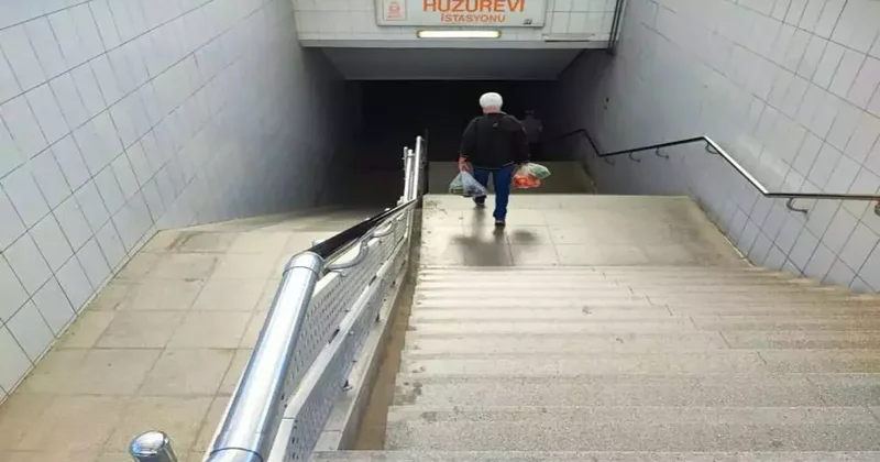 533 milyon dolara yapıldı: 16 yıl önce açılan metroda ilginç görüntü!