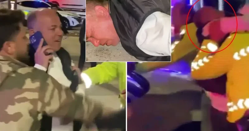 Polisi dövmeye çalışan şahsın sonu