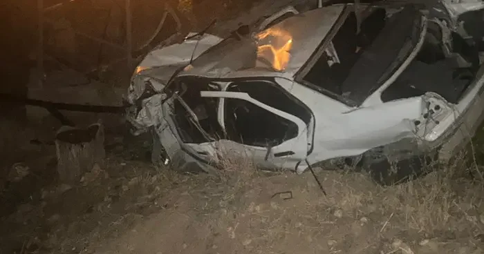 Otomobil, şarampole uçtu: 1 ölü, 3 yaralı