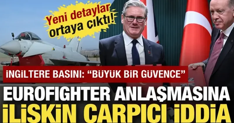 Eurofighter anlaşmasına ilişkin yeni detaylar: Geniş silah paketini de içeriyor