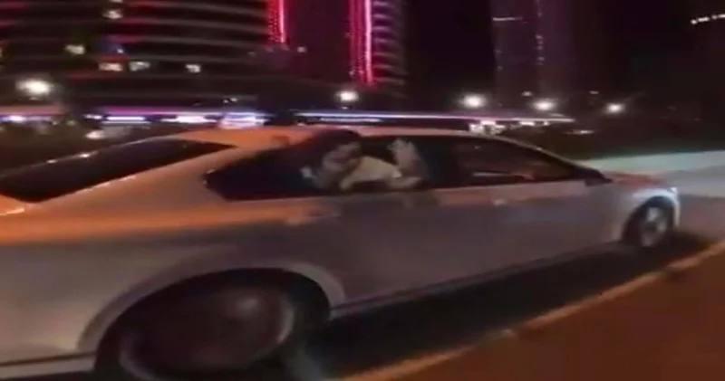 Korsan takside dehşet dolu anlar