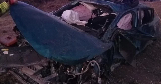 Lastiği patlayan otomobil, takla atarak tarlaya girdi: 1 ölü, 2 yaralı Hatay Haberleri