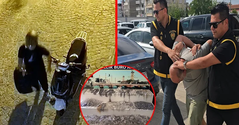 Adana da film gibi soygun! Ayrıldığı iş yerinen 115 kilo gümüş çaldı: 980 kamera kaydı incelendi kıskıvrak yakalandı