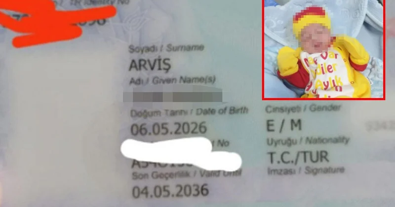 Galatasaray aşkını oğlunun kimliğine taşıdı! İşte verdiği isim