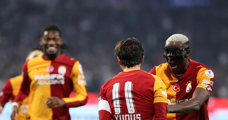 SON DAKİKA Galatasaray liderliğini perçinledi! Konyaspor evinde farklı kaybetti
