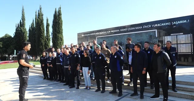 Aksu Belediyesi zabıta personeline biber gazı kullanımı eğitimi Antalya Son Dakika Haberleri Habertürk Yerel Haberler