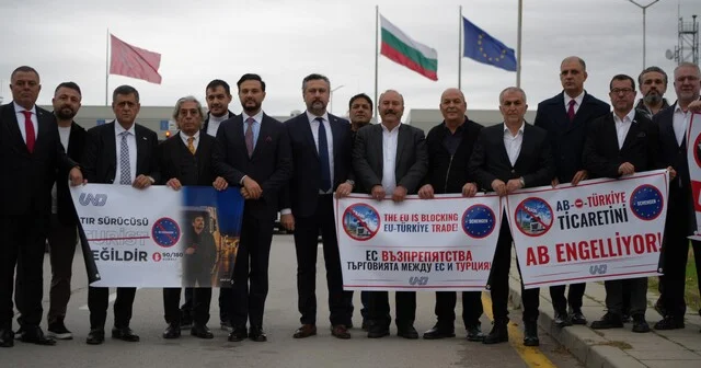 UND Başkanı Aras tan Avrupa ya çağrı: Tır şoförlerinin Schengen vize sorununa çözüm istedi UND Başkanı Aras: Tır sürücüsü turist değildir Edirne Son Dakika Haberleri Habertürk Yerel Haberler