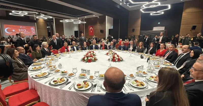Eskişehir’de Cumhuriyet’in 103. yılı resepsiyonla kutlandı