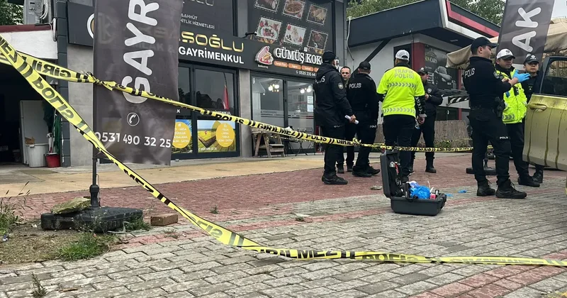 Gebze’de emlakçıda silahlı kavga: Ölü ve yaralı var