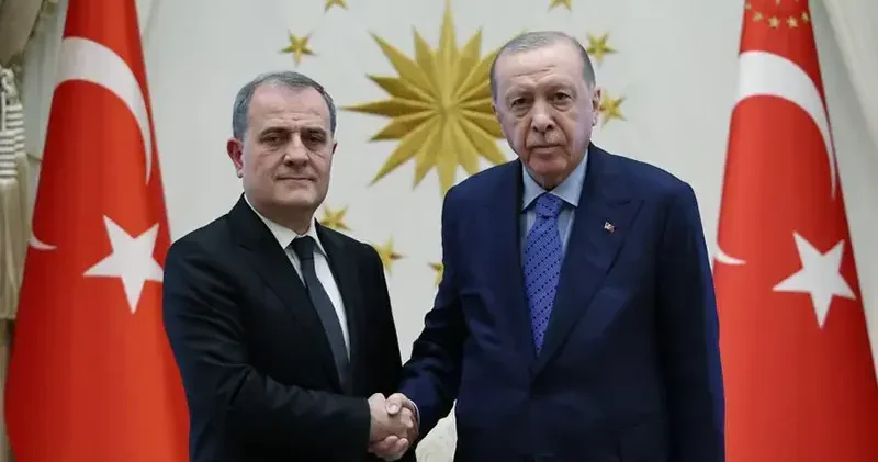 Cumhurbaşkanı Erdoğan, Azerbaycan Dışişleri Bakanı Bayramov u kabul etti