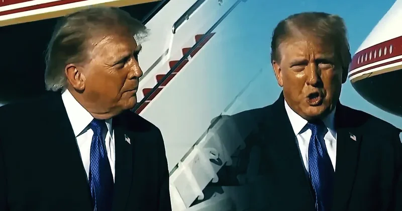 Miting sorusu Trump ı çileden çıkarttı! Muhabiri fırçaladı: Hastasın sen