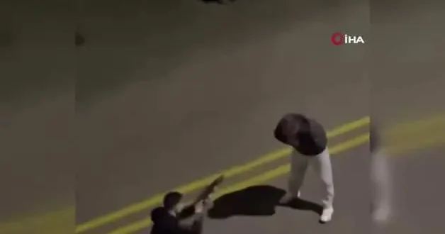 Ankara da filmleri aratmayan dehşet! Beni vur diyerek pompalı tüfeğin önüne atladı!