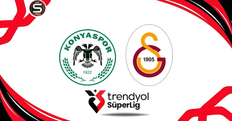 Konyaspor Galatasaray Süper Lig 10. hafta maçı (Canlı) Sözcü Gazetesi