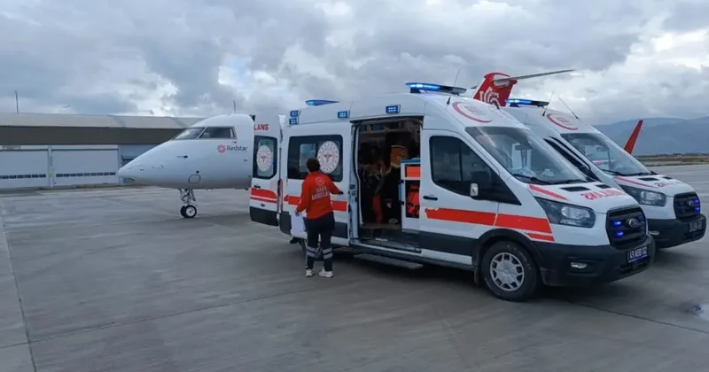 Uçak ambulans, 20 haftalık bebek için havalandı