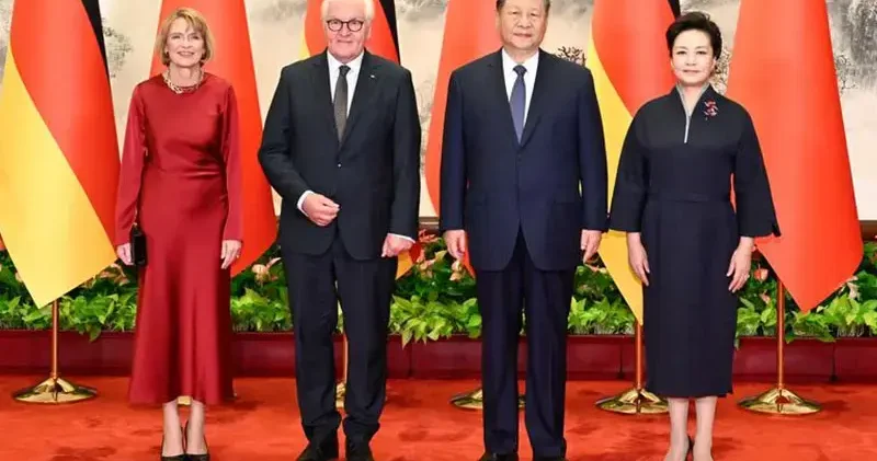 Şi Cinping, Almanya Cumhurbaşkanı Steinmeier ile görüştü