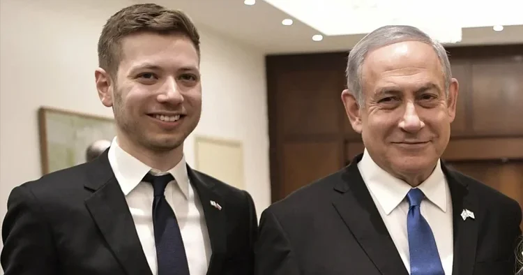 Netanyahu nun oğlu Filistinlileri hedef aldı