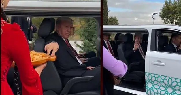 Cumhurbaşkanı Erdoğan Kırgız lezzetine kayıtsız kalamadı!