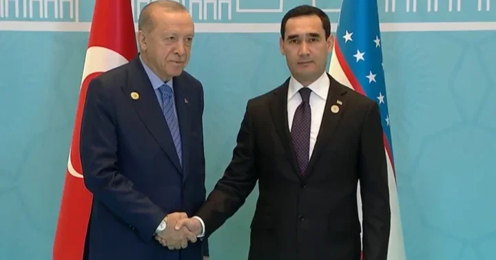 TDT 13. Zirvesi Devlet Başkanları Konseyi Toplantısı Cumhurbaşkanı Erdoğan, devlet ve hükümet başkanlarını karşılıyor