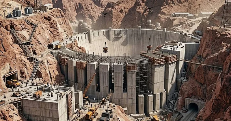 Betonu soğutmak için binlerce kilometrelik buz hattı çektiler: Tarihin en sıra dışı baraj inşaatı Sözcü Gazetesi