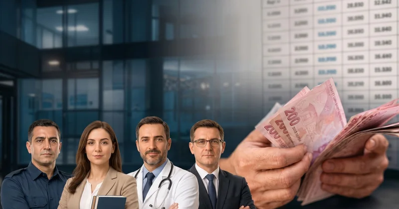 Memurların zamlı maaş tablosu ortaya çıktı: Polis, öğretmen, doktor... Sözcü Gazetesi