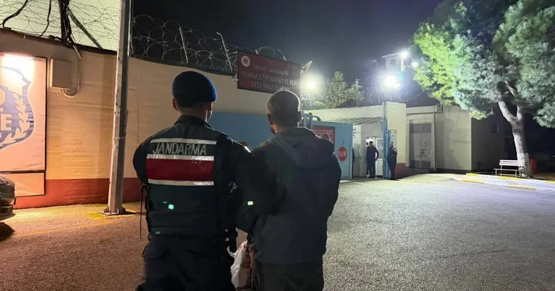 Manisa da firari hükümlüyü jandarma yakaladı