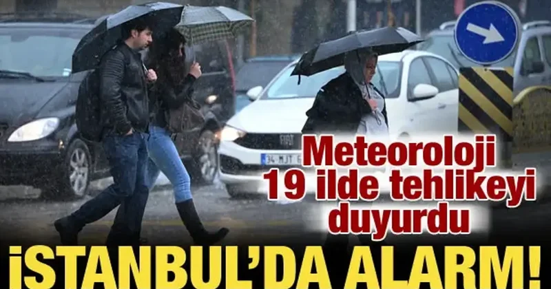 Kuvvetli yağış kapıda: Meteoroloji den 19 il için sarı kodlu uyarı