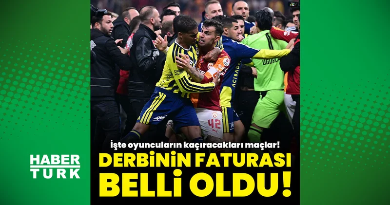 Galatasaray Fenerbahçe derbisinin cezaları açıklandı! İşte PFDK nın Abdülkerim Bardakcı ve Archie Brown a verdiği ceza