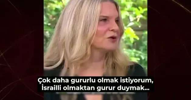 İsrailli oyuncu Heli Goldenberg canlı yayında olduğunu unuttu: İsrailli olmaktan gurur duymuyorum